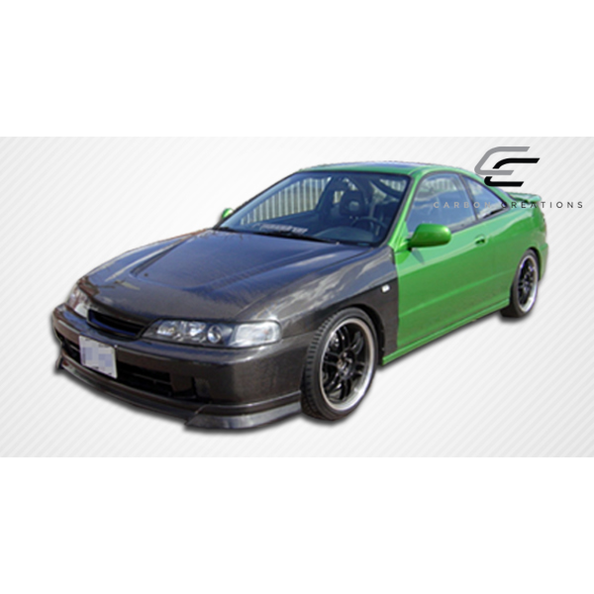 Modify your Acura Integra 1994 with our Exterior/Fenders - Three quarter front angle view of vehicle