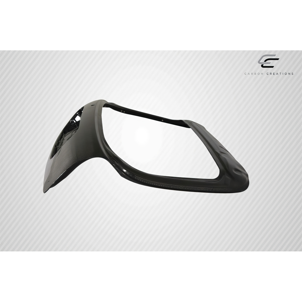 Modify your Honda Civic 1996 with our Exterior/Trunks - Angled view showing carbon fiber trunk design