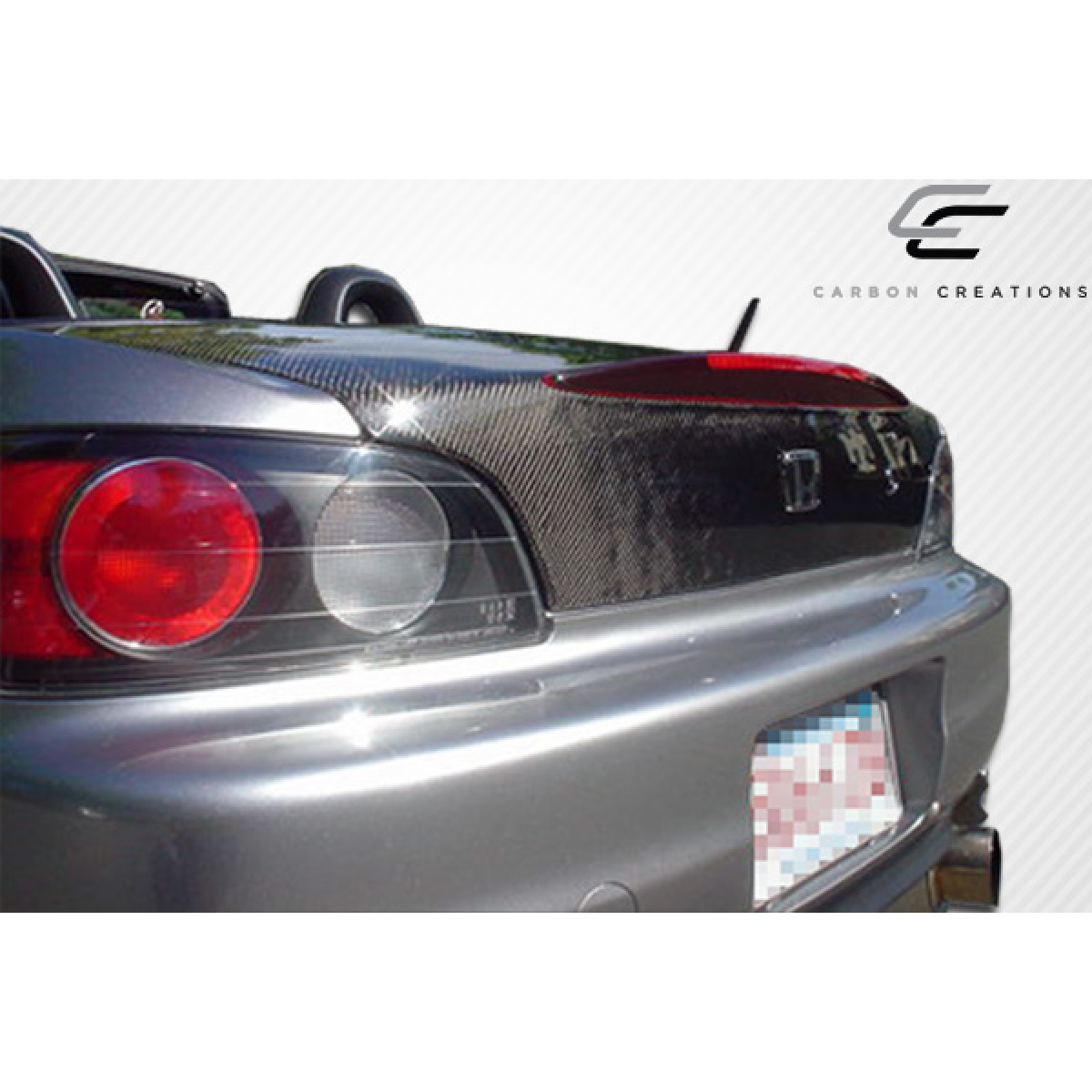 Modify your Honda S2000 2000 with our Exterior/Trunks - The part is viewed from a rear angle