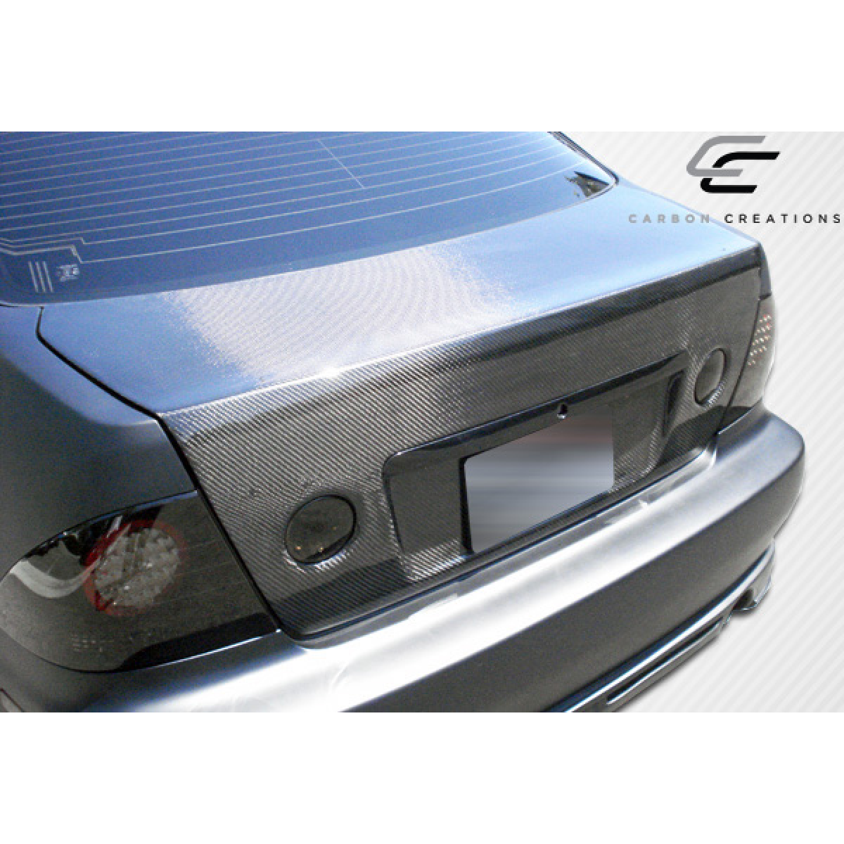 Modify your Lexus IS Series 2000 with our Exterior/Trunks - Angled from above viewing the trunk lid