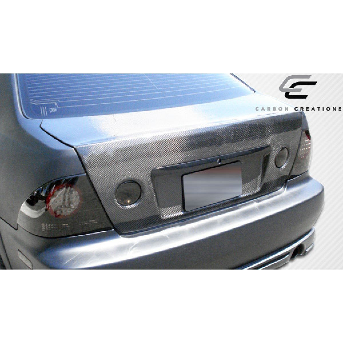 Modify your Lexus IS Series 2000 with our Exterior/Trunks - The part is viewed from a rear angle