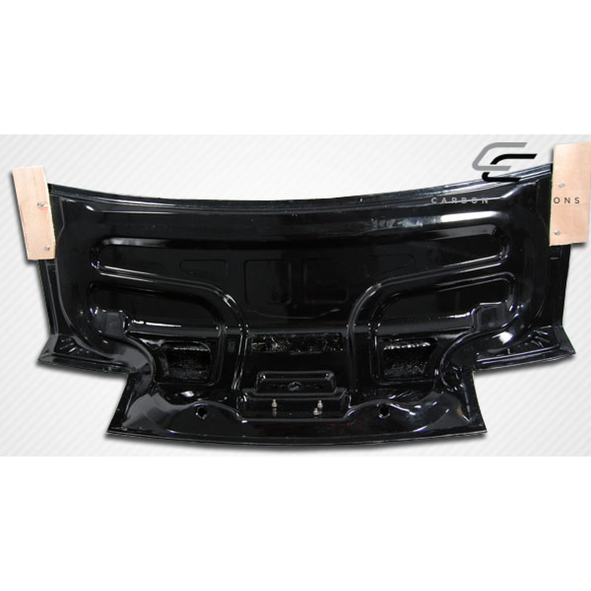 Modify your Ford Mustang 2005 with our Exterior/Trunks - Image shows trunk part from a top down angle