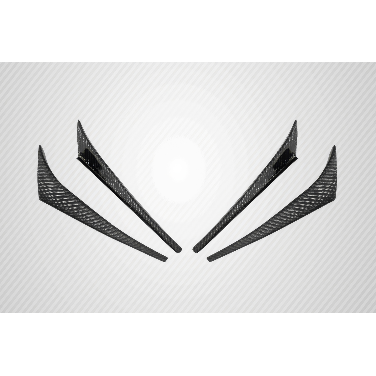 Modify your Universal with our Exterior/Canards - Parts are shown from a top down angle