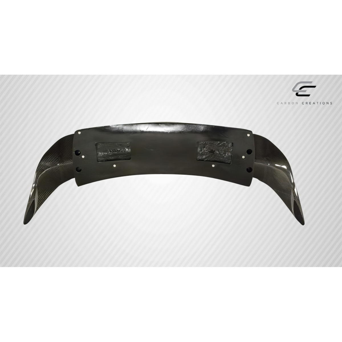 Modify your Nissan 350Z 2003 with our Exterior/Wings - Part is viewed from the front at a slight overhead angle