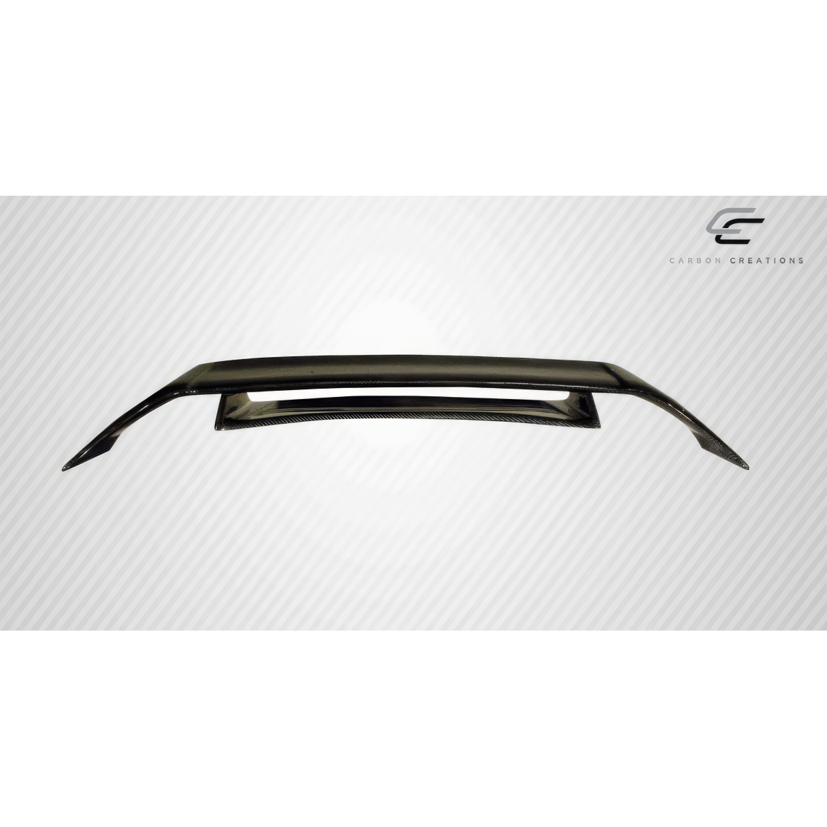 Modify your Nissan 350Z 2003 with our Exterior/Wings - Top view angle of the carbon fiber wing