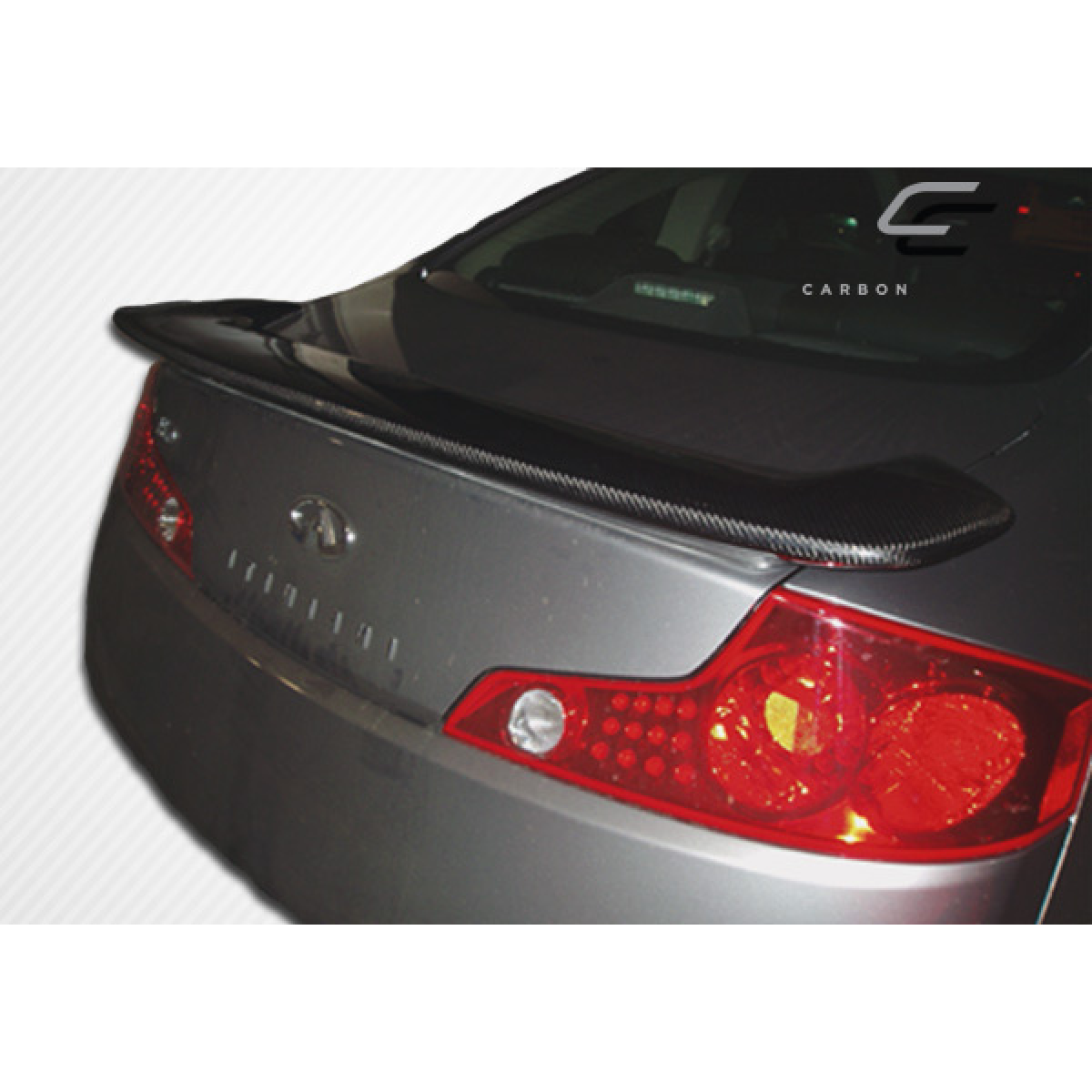 Modify your Infiniti G35 2003 with our Exterior/Wings - The part is viewed from a rear angle