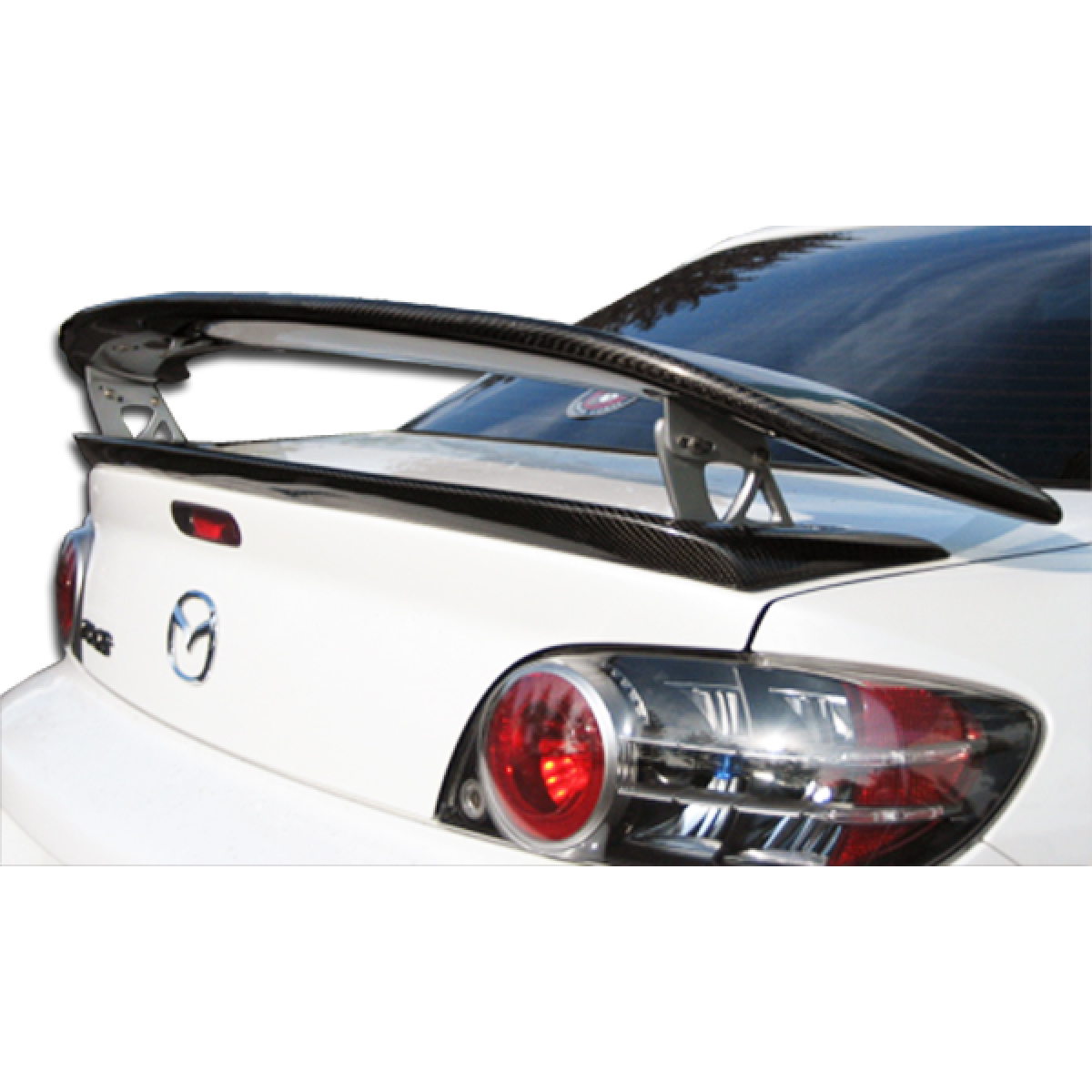 Modify your Mazda RX-8 2004 with our Exterior/Wings - Viewed from the rear at a slight angle