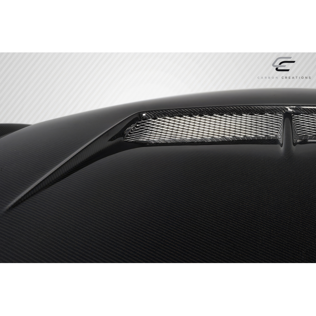 Modify your Infiniti G35 2003 with our Exterior/Hoods - Part viewed at a slight angle from above