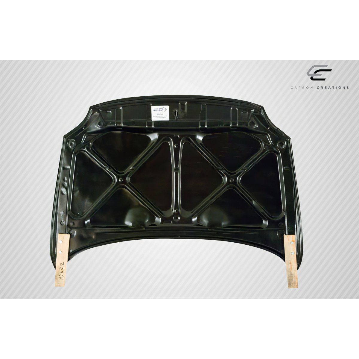 Modify your Scion tC 2005 with our Exterior/Hoods - Angle of view is straight on from above