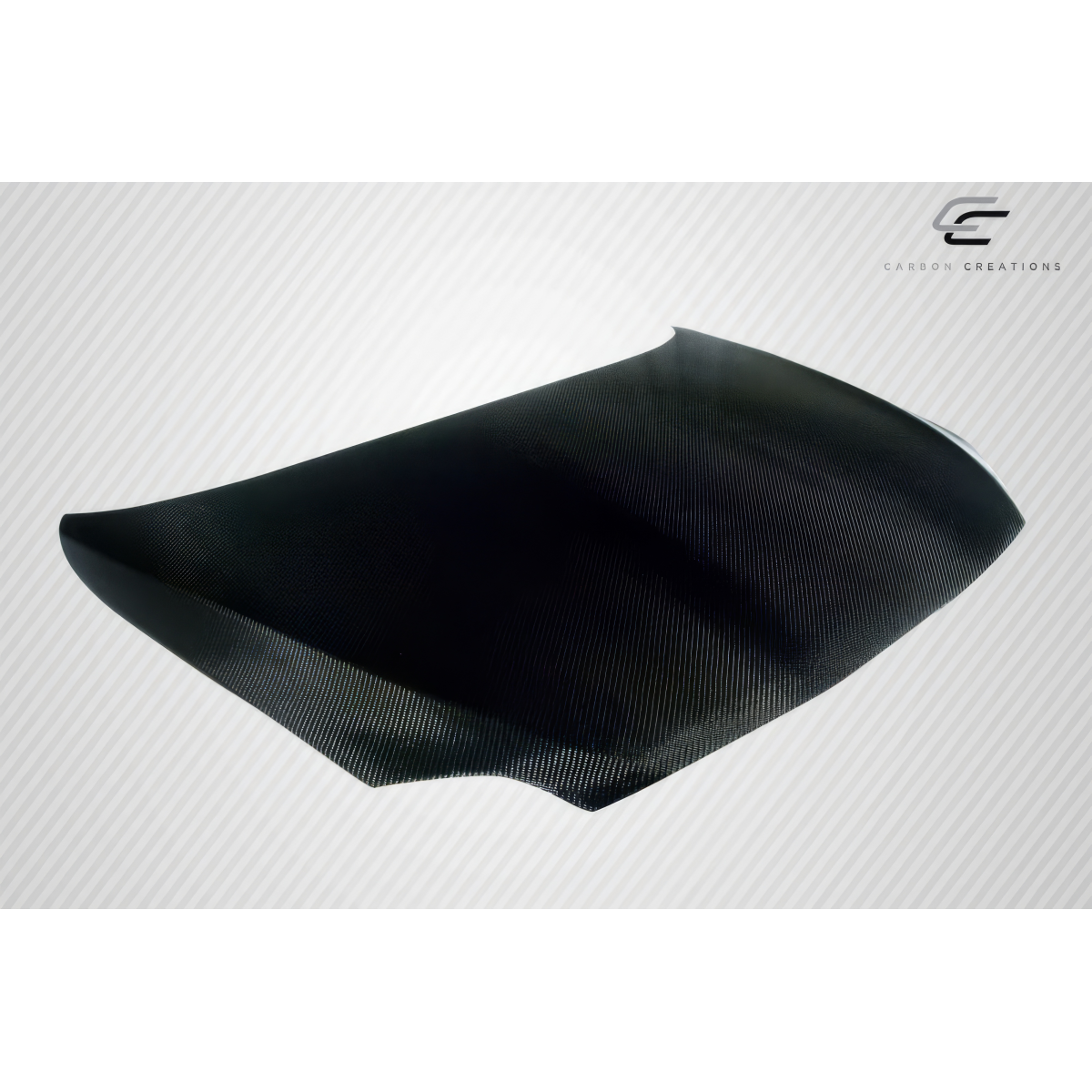 Modify your Scion tC 2005 with our Exterior/Hoods - Angled view showing carbon fiber hood design