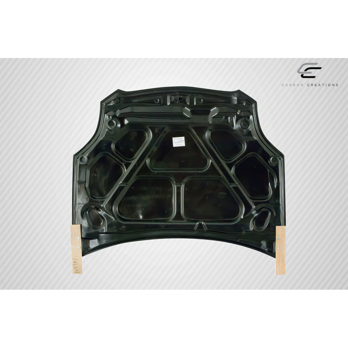 Modify your Mitsubishi Eclipse 2006 with our Exterior/Hoods - Part viewed from overhead angle