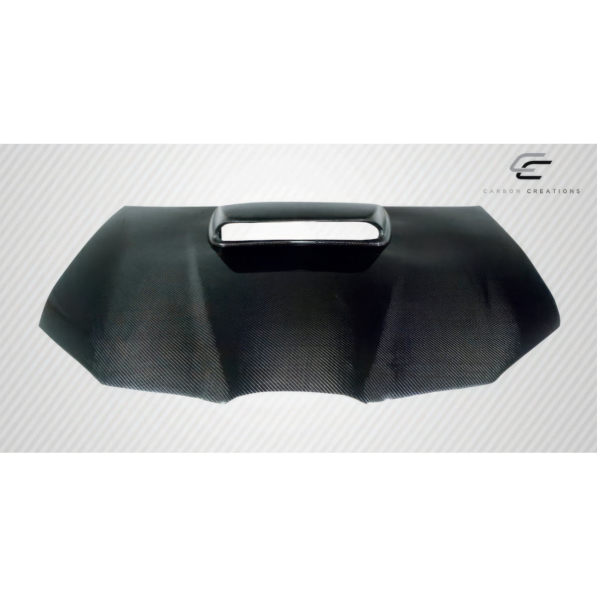 Modify your Subaru Impreza 2006 with our Exterior/Hoods - Top down view of hood at slight angle