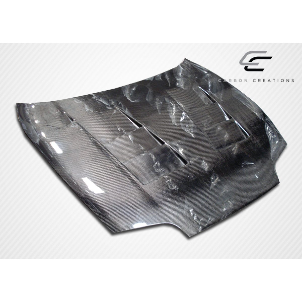 Modify your Toyota Supra 1993 with our Exterior/Hoods - Top view angle of carbon fiber hood part