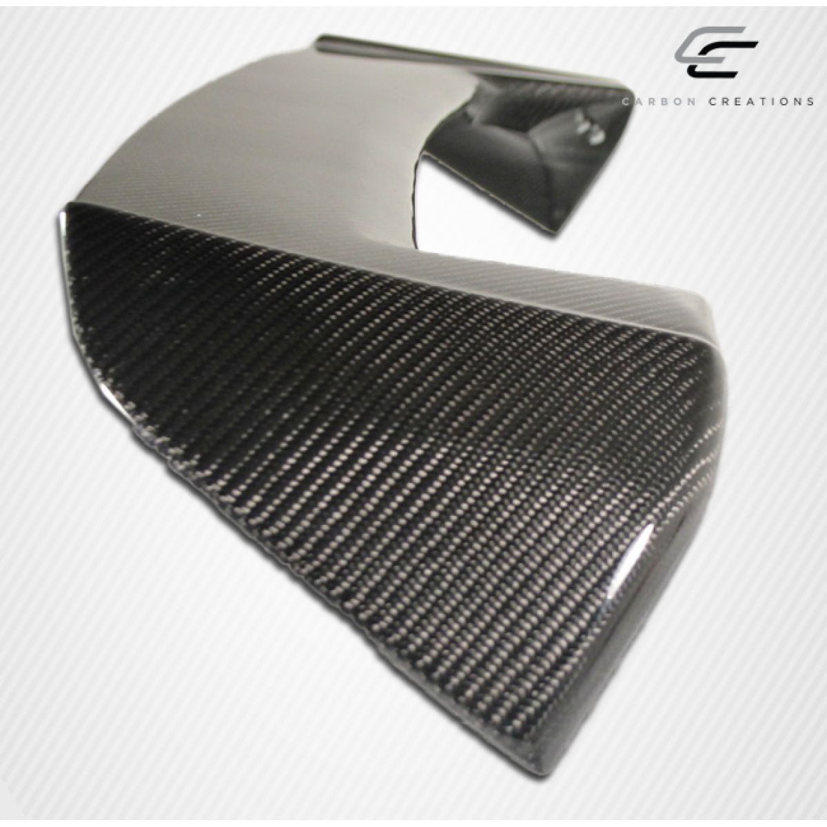 Modify your Scion xB 2008 with our Exterior/Wings - Part shown at an angle revealing carbon fiber finish