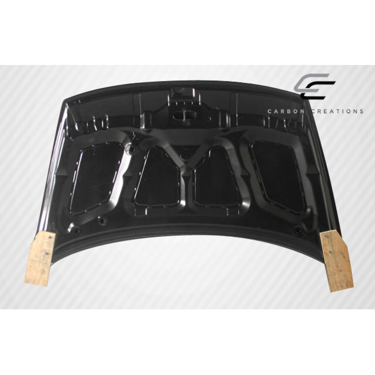 Modify your Honda Civic 2006 with our Exterior/Hoods - Hood displayed from a top down angle