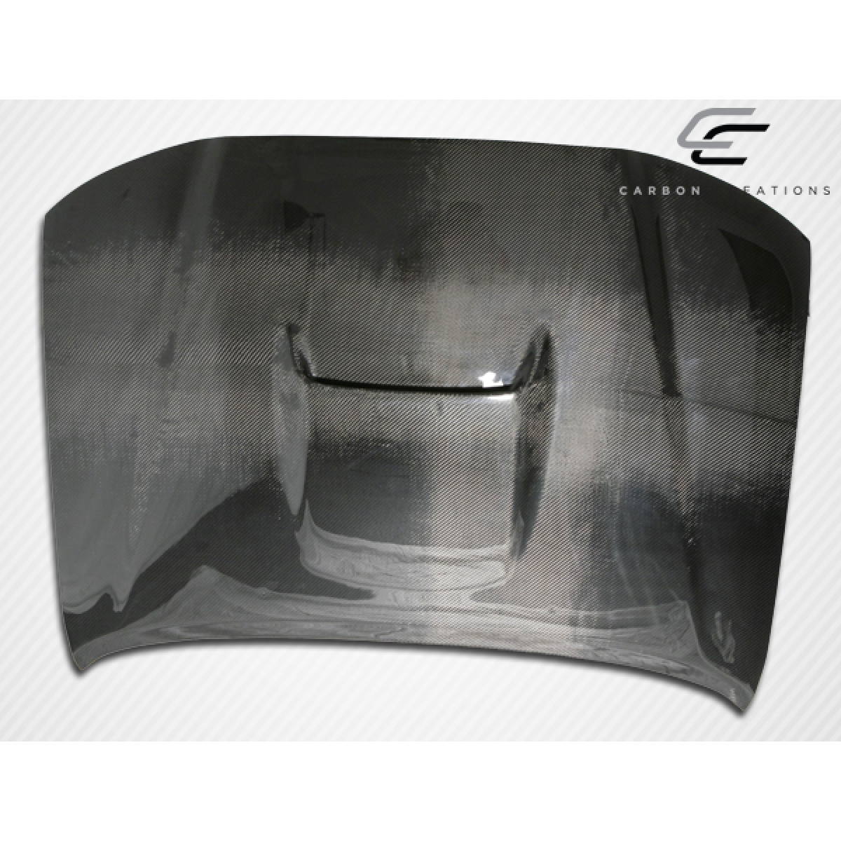 Modify your Toyota Tacoma 2005 with our Exterior/Hoods - Image shows hood at a straight-on angle