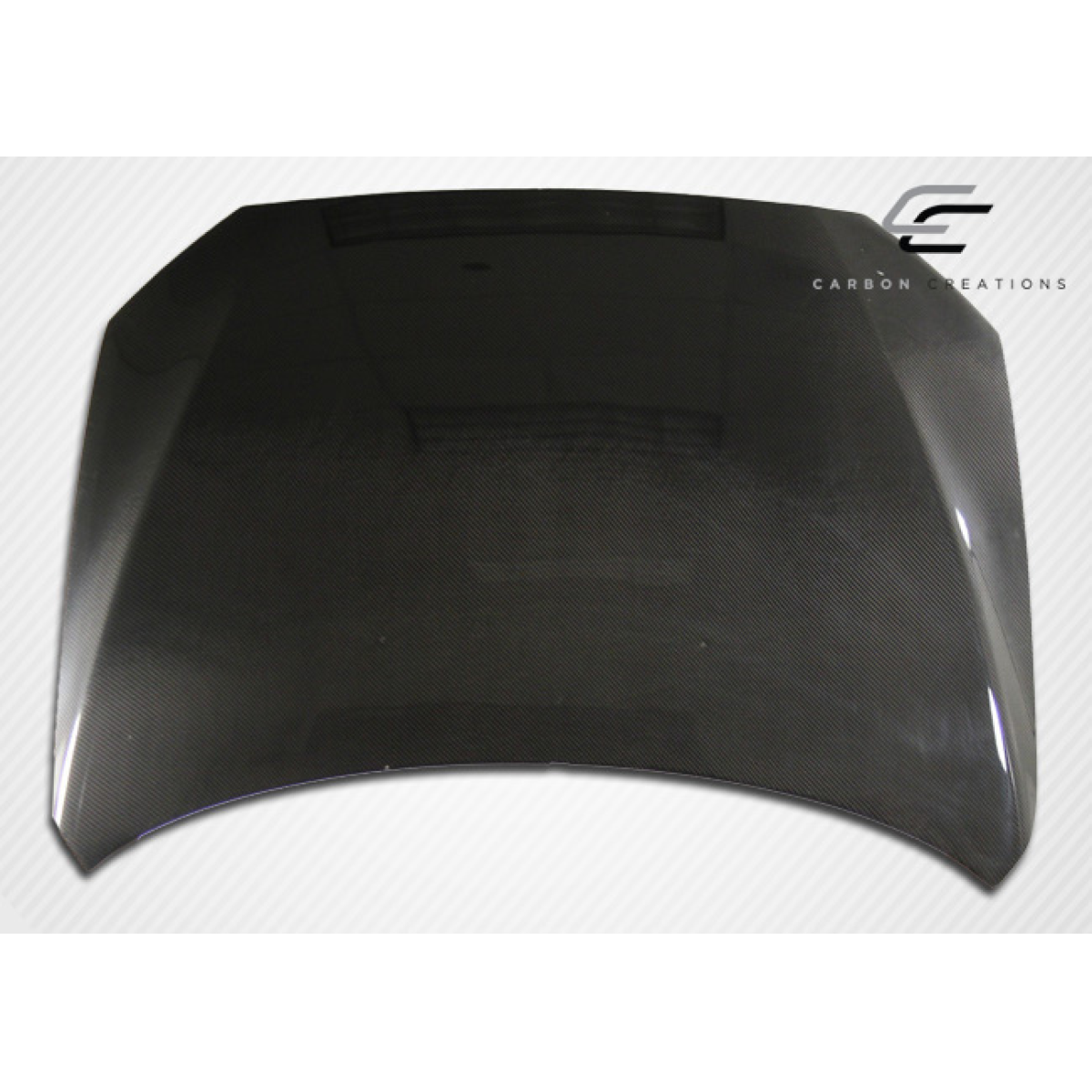 Modify your Mitsubishi Evolution 2008 with our Exterior/Hoods - Part is viewed from a top-down angle