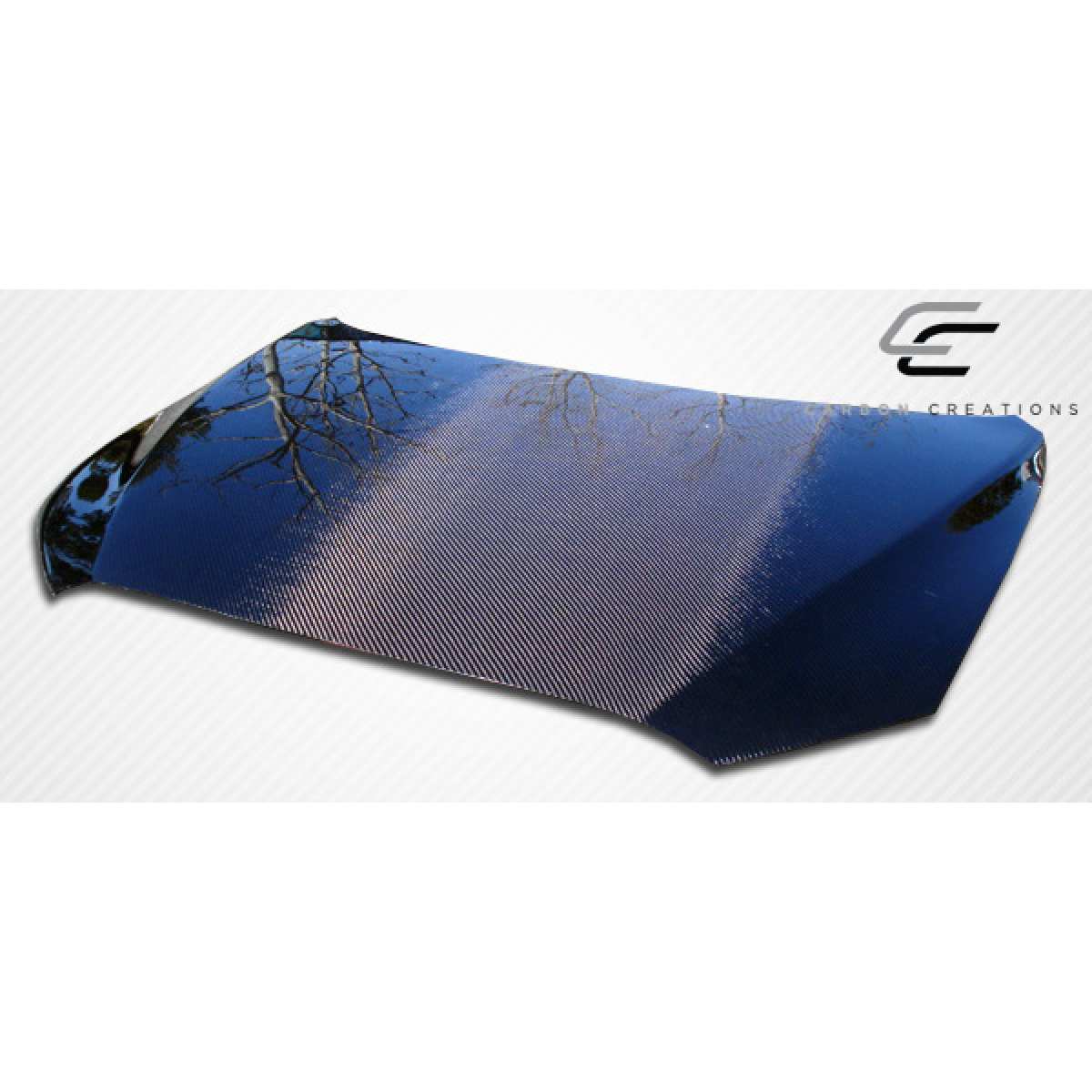 Modify your Mitsubishi Evolution 2008 with our Exterior/Hoods - The part is viewed from a top angle