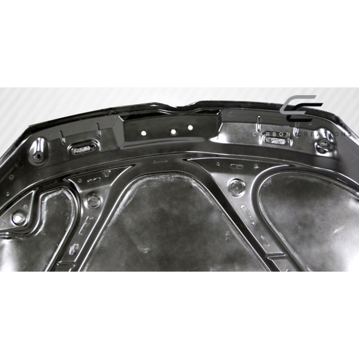 Modify your Volkswagen Golf 2005 with our Exterior/Hoods - The image shows a top down view of the hood