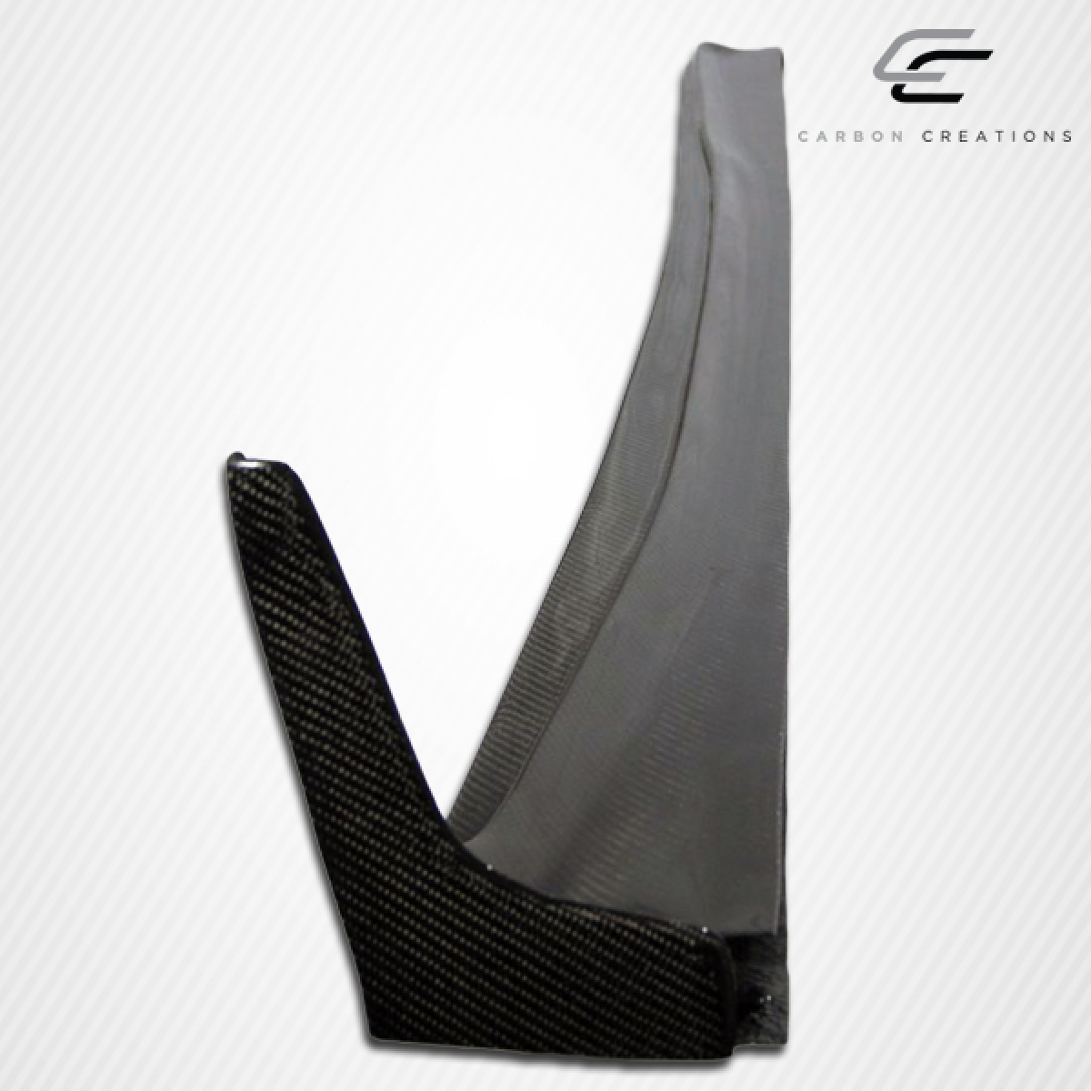 Modify your Chevrolet Corvette 1997 with our Exterior/Side Skirts - Part shown at a side angle with detail on carbon fiber
