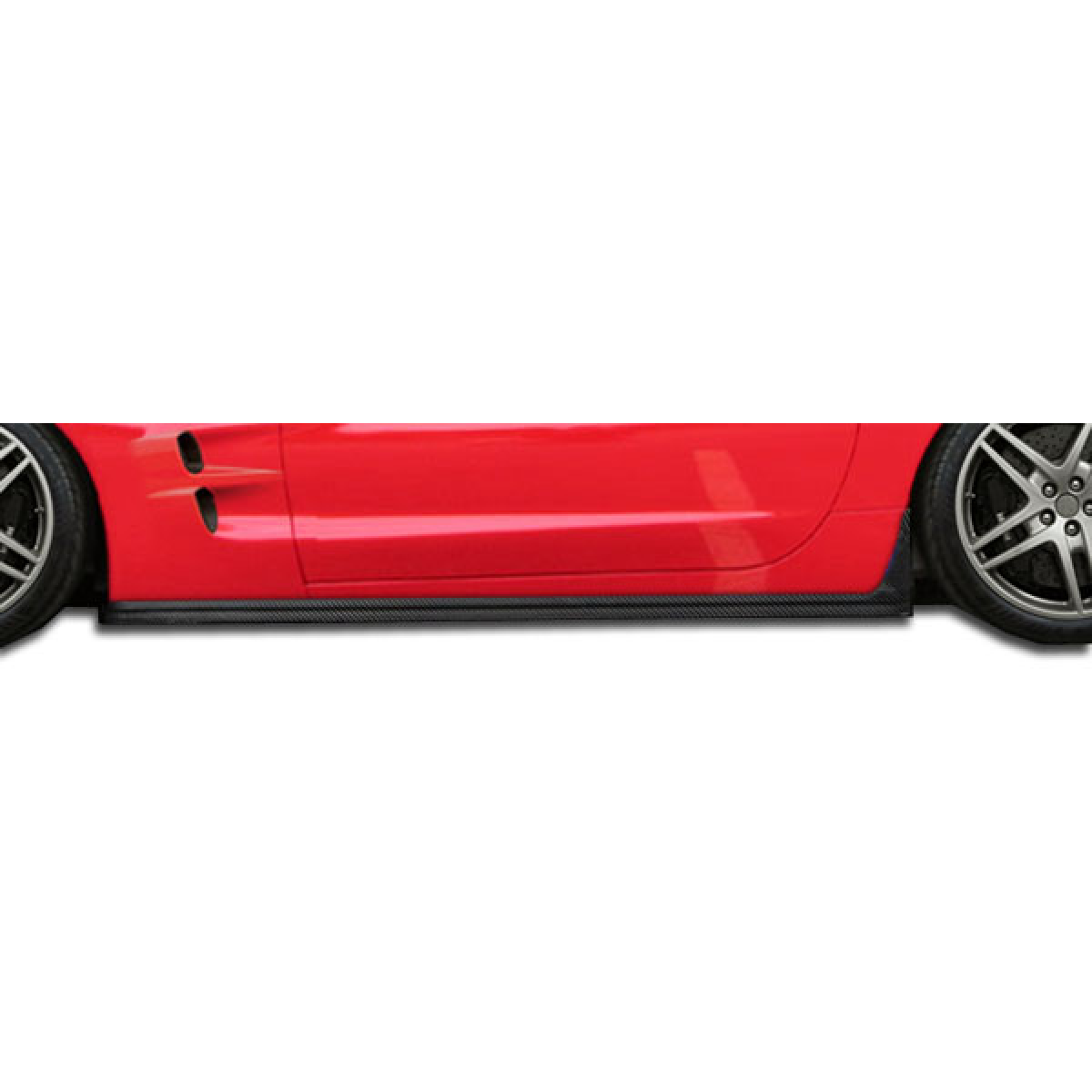 Modify your Chevrolet Corvette 1997 with our Exterior/Side Skirts - Side view of Chevrolet Corvette with side skirts