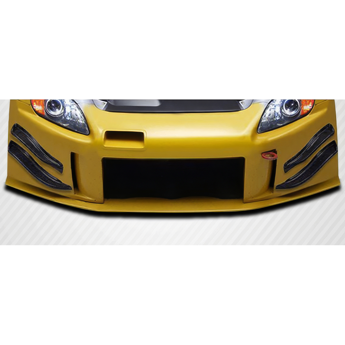 Modify your Honda S2000 2000 with our Exterior/Canards - Front angle view of vehicle body part