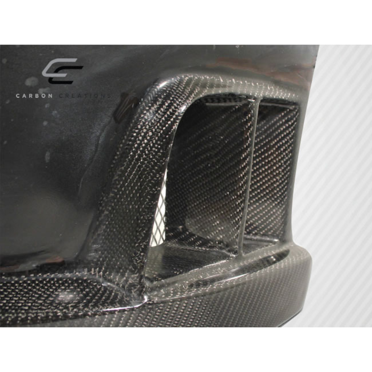 Modify your Mercedes-Benz E-Class 2000 with our Exterior/Front Bumpers or Lips - Front view showcasing carbon fiber texture