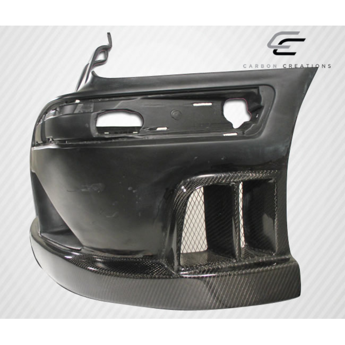 Modify your Mercedes-Benz E-Class 2000 with our Exterior/Front Bumpers or Lips - Right side view angled towards the front