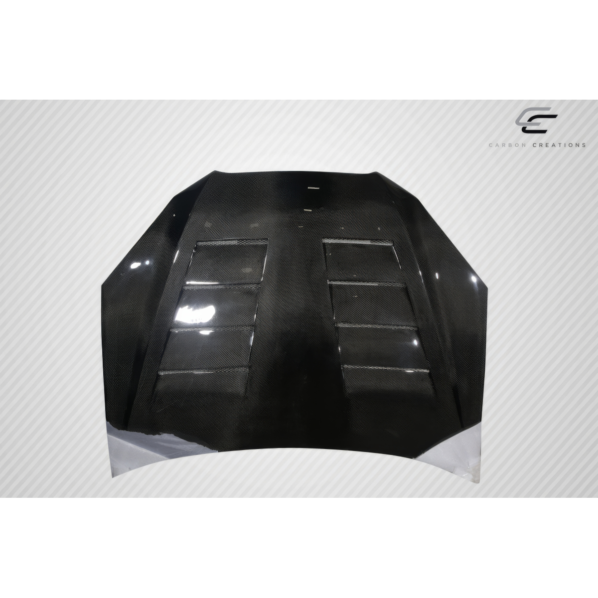 Modify your Genesis G70 2010 with our Exterior/Hoods - Part viewed from a top down angle