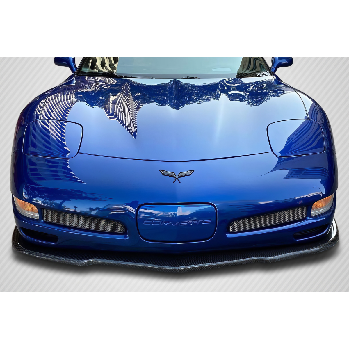 Modify your Chevrolet Corvette 1997 with our Exterior/Other Exterior - Top view of the front bumper and splitter