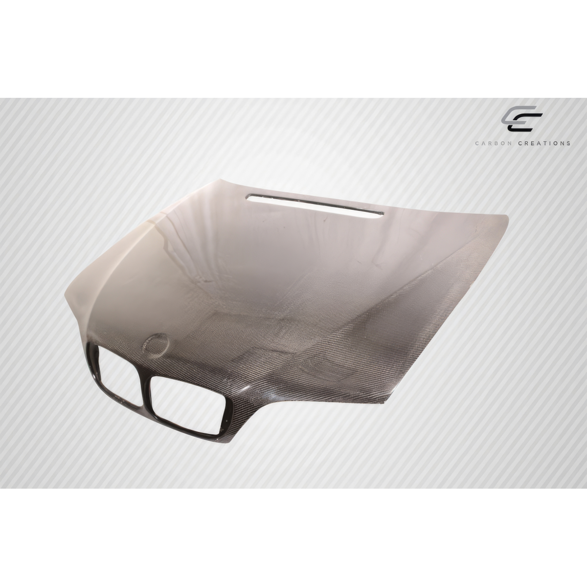 Modify your BMW 3-Series 2002 with our Exterior/Hoods - Part viewed from a slight frontal angle