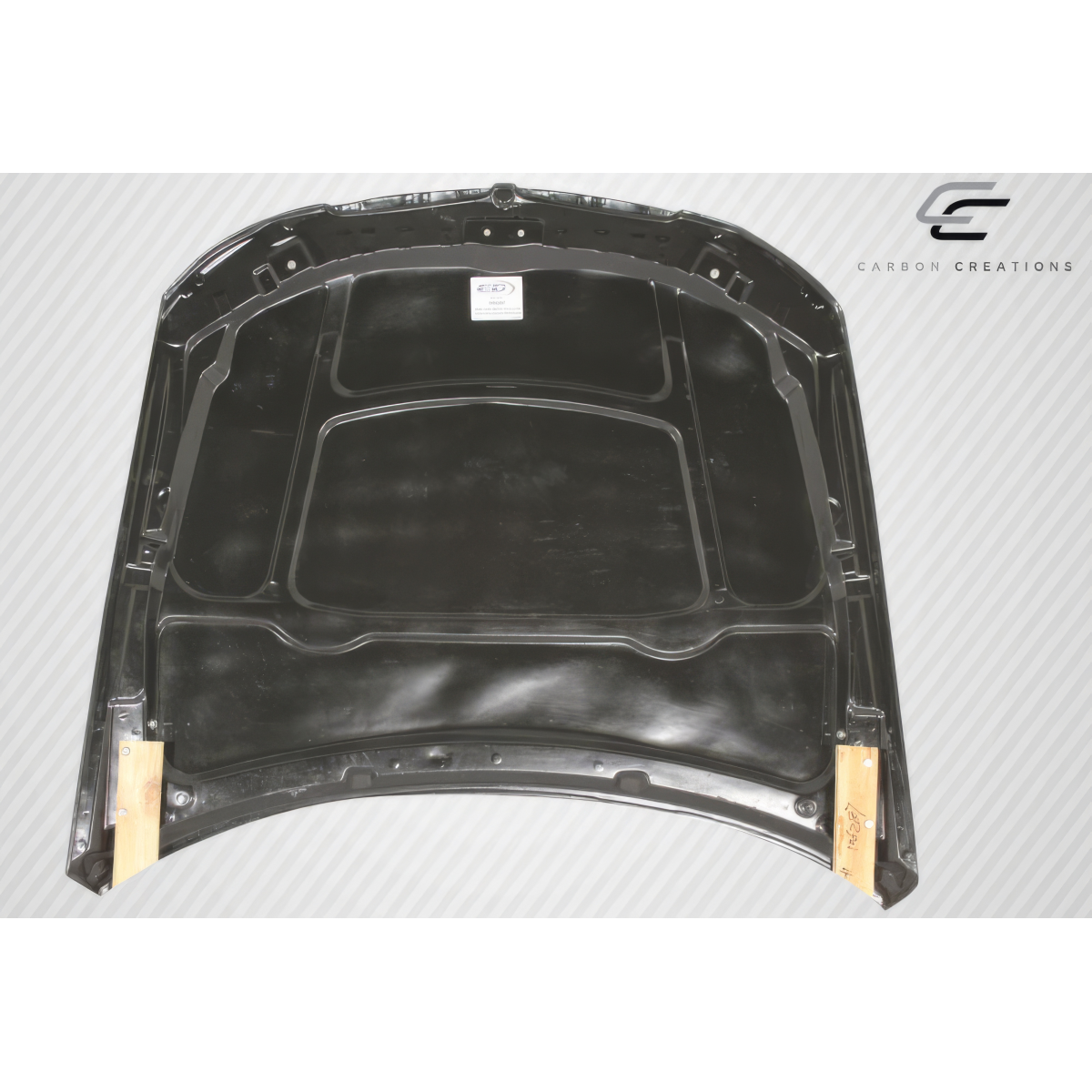 Modify your BMW 3-Series 2006 with our Exterior/Hoods - The part is shown from a top-down view