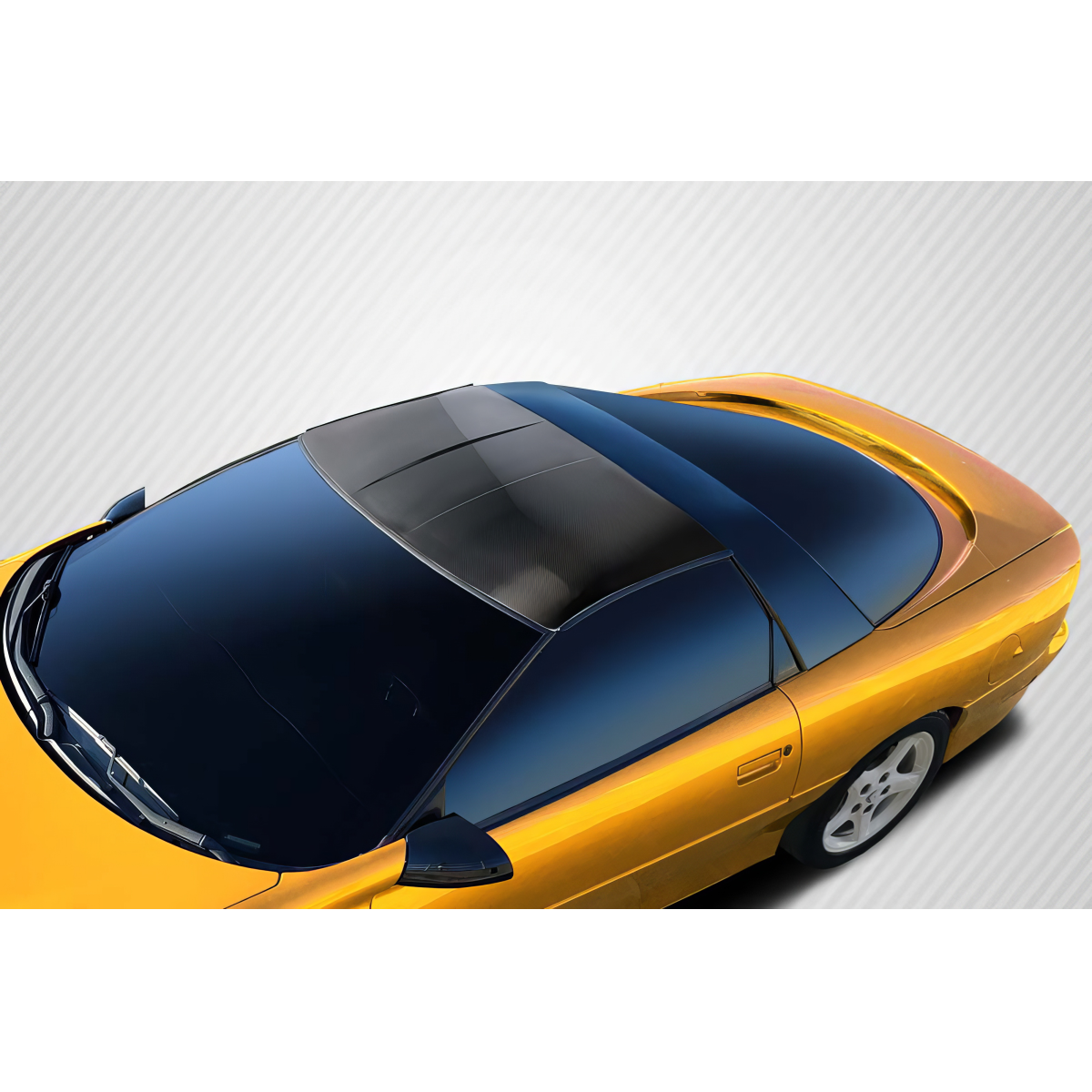 Modify your Chevrolet Camaro 1993 with our Exterior/Other Exterior - Top down view of carbon fiber targa top roof