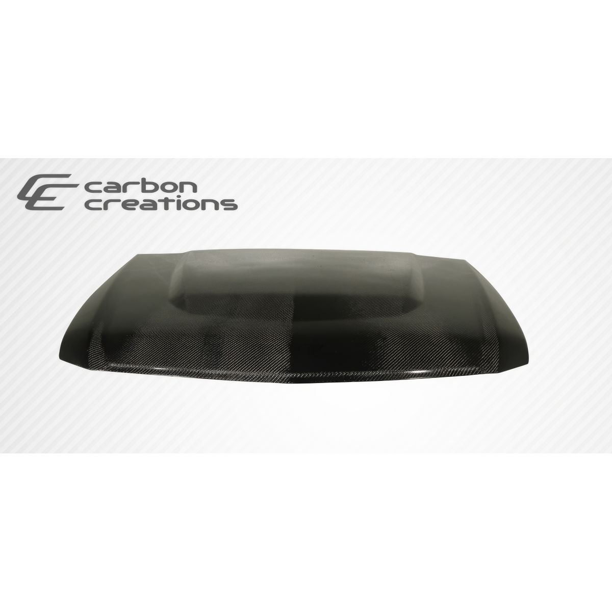 Modify your Cadillac CTS 2009 with our Exterior/Hoods - Part view from a top-down angle