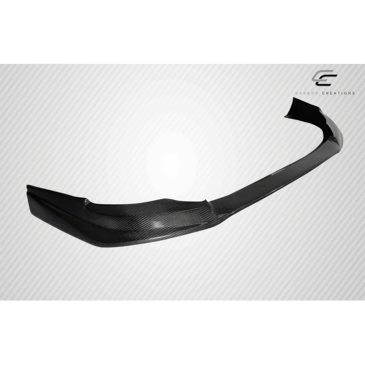 Modify your Mitsubishi Evolution 2008 with our Exterior/Front Bumpers or Lips - Front view of car lip part at slight angle