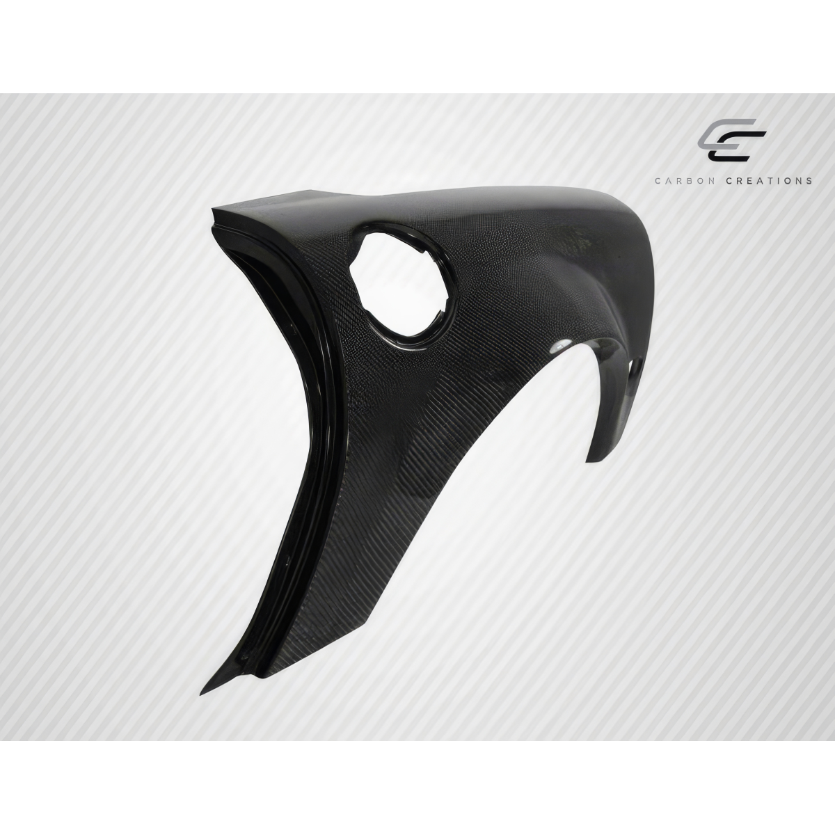 Modify your Chevrolet Corvette 1997 with our Exterior/Fenders - Side profile angle of rear fender part