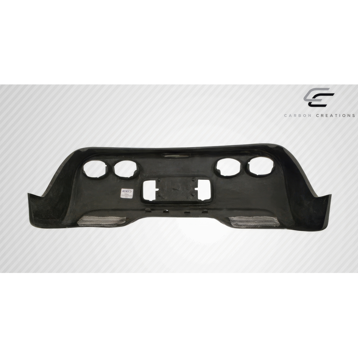 Modify your Chevrolet Corvette 1997 with our Exterior/Rear Bumpers or Lips - Front view showing the rear bumper design