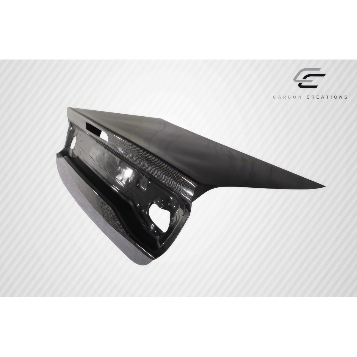 Modify your Dodge Charger 2011 with our Exterior/Trunks - Part shown at an elevated side angle