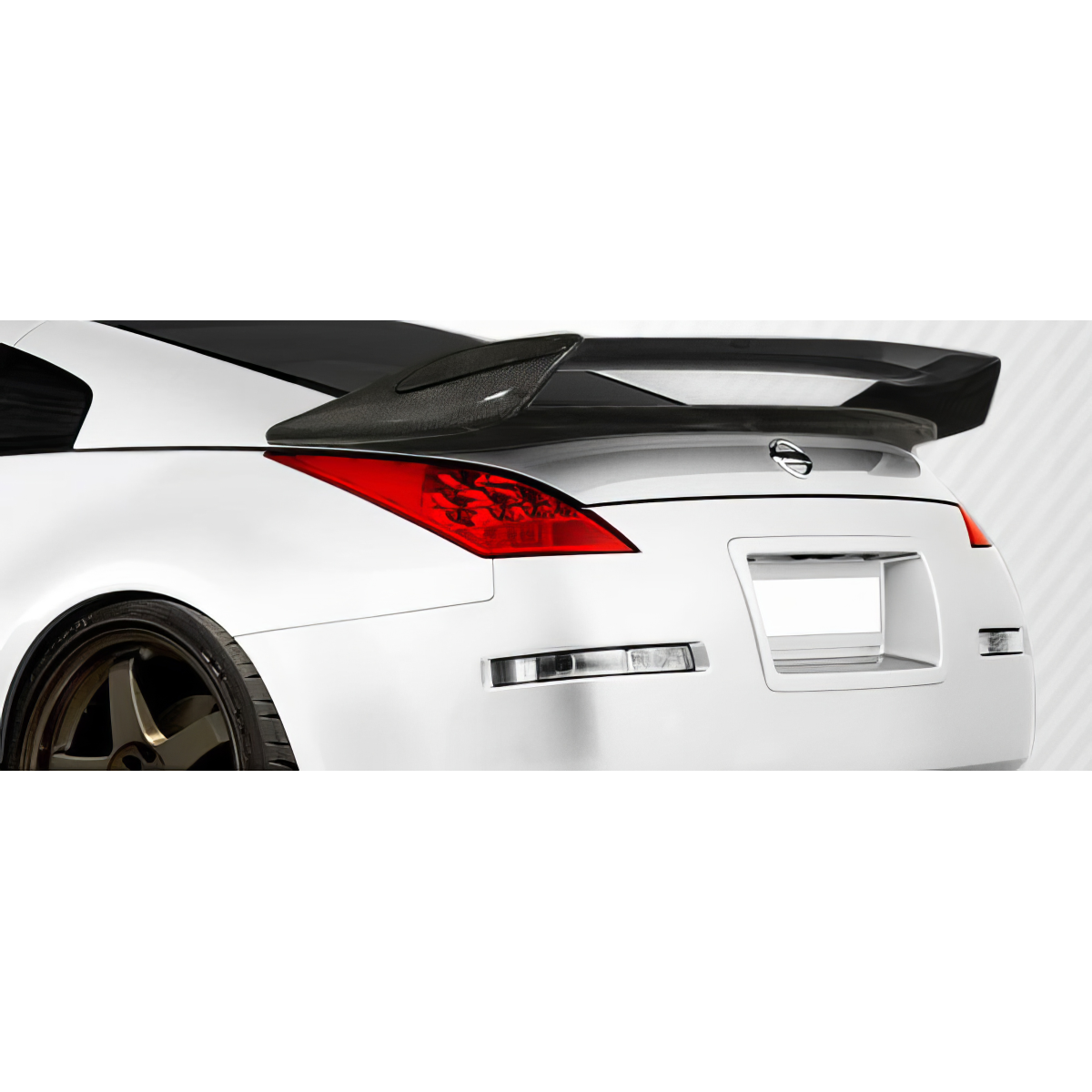 Modify your Nissan 350Z 2003 with our Exterior/Wings - Rear three quarter angle of the Nissan 350Z