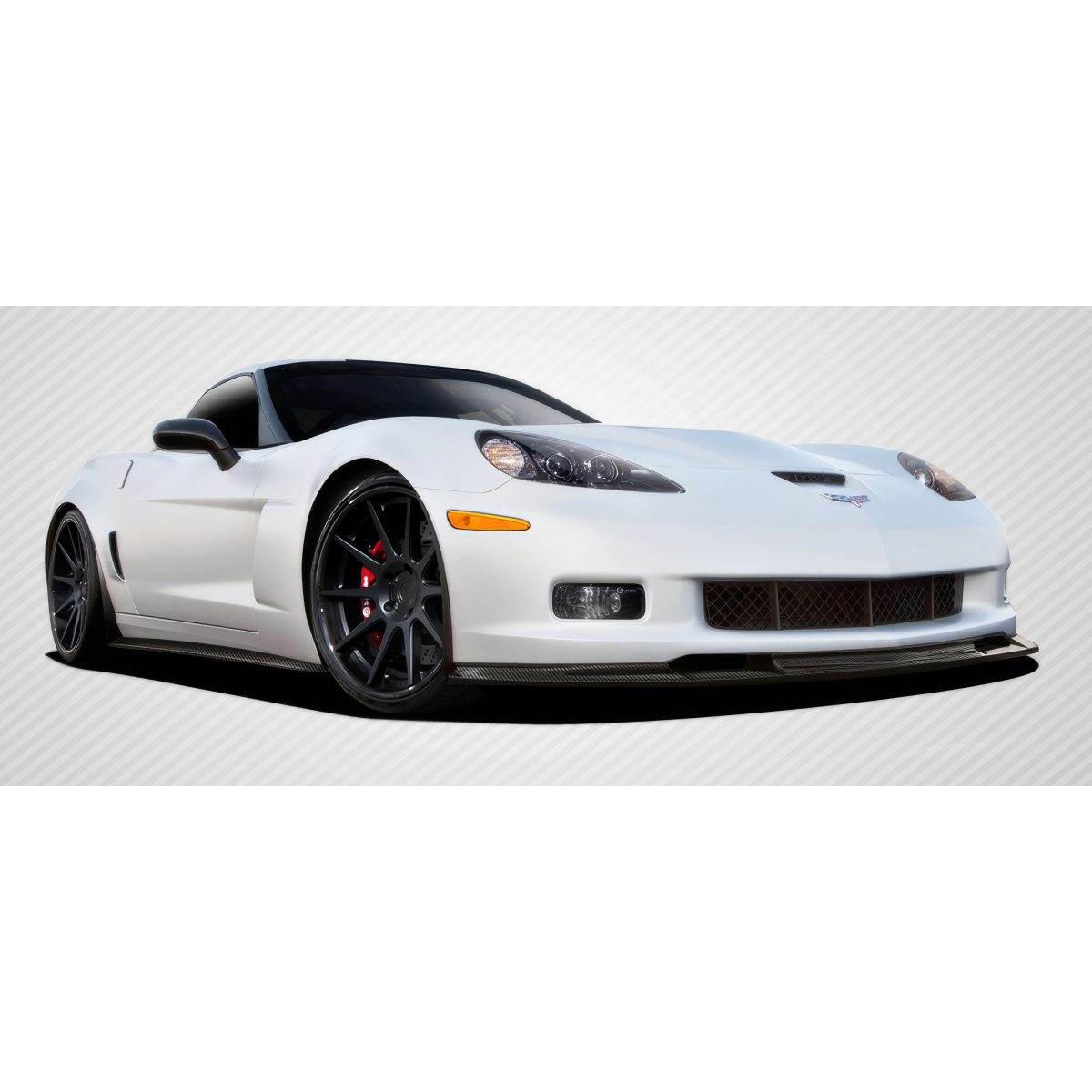 Modify your Chevrolet Corvette 2005 with our Exterior/Complete Body Kits - Front angled view of the vehicle