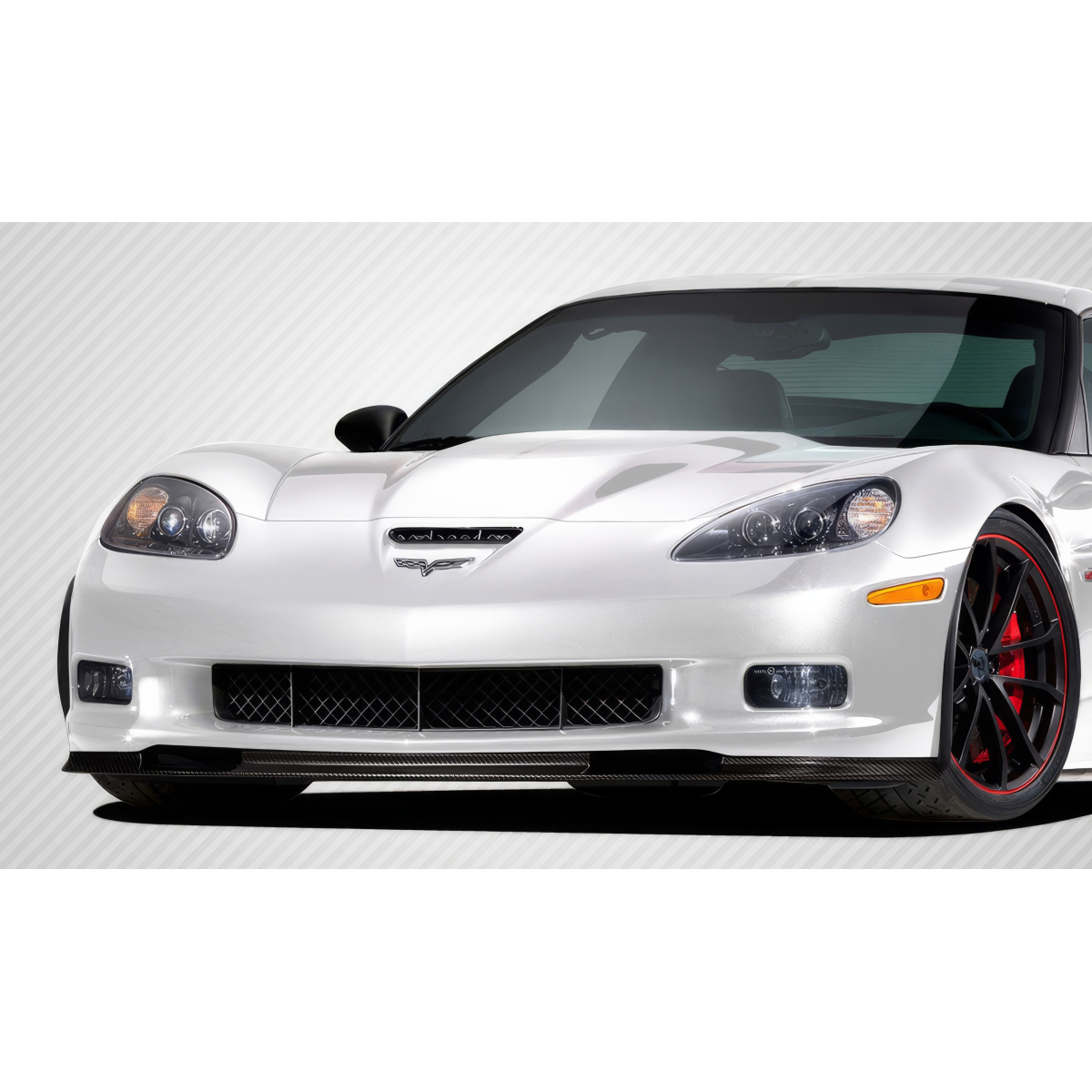 Modify your Chevrolet Corvette 2005 with our Exterior/Complete Body Kits - Front view of Chevrolet Corvette at slight angle