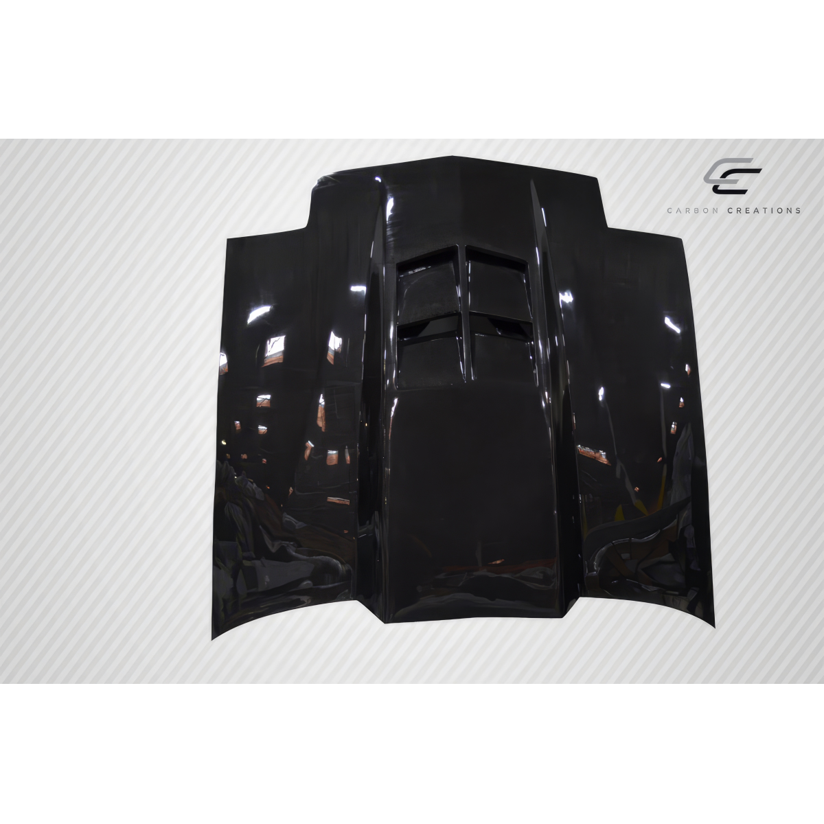 Modify your Pontiac Firebird 1982 with our Exterior/Hoods - Part displayed from a front top view angle