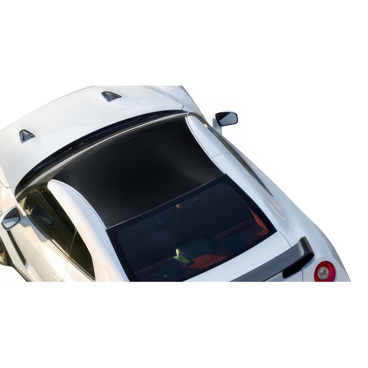 Modify your Nissan GT-R 2009 with our Exterior/Other Exterior - Top down view of car roof at a slight angle