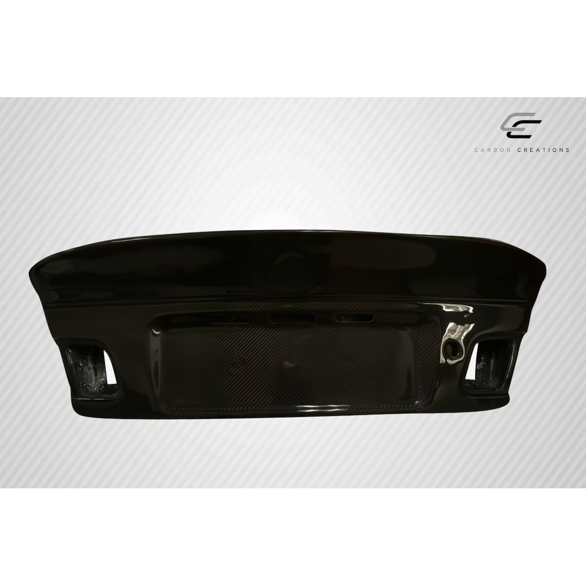 Modify your BMW 3-Series 2000 with our Exterior/Trunks - Top down view of carbon fiber trunk part