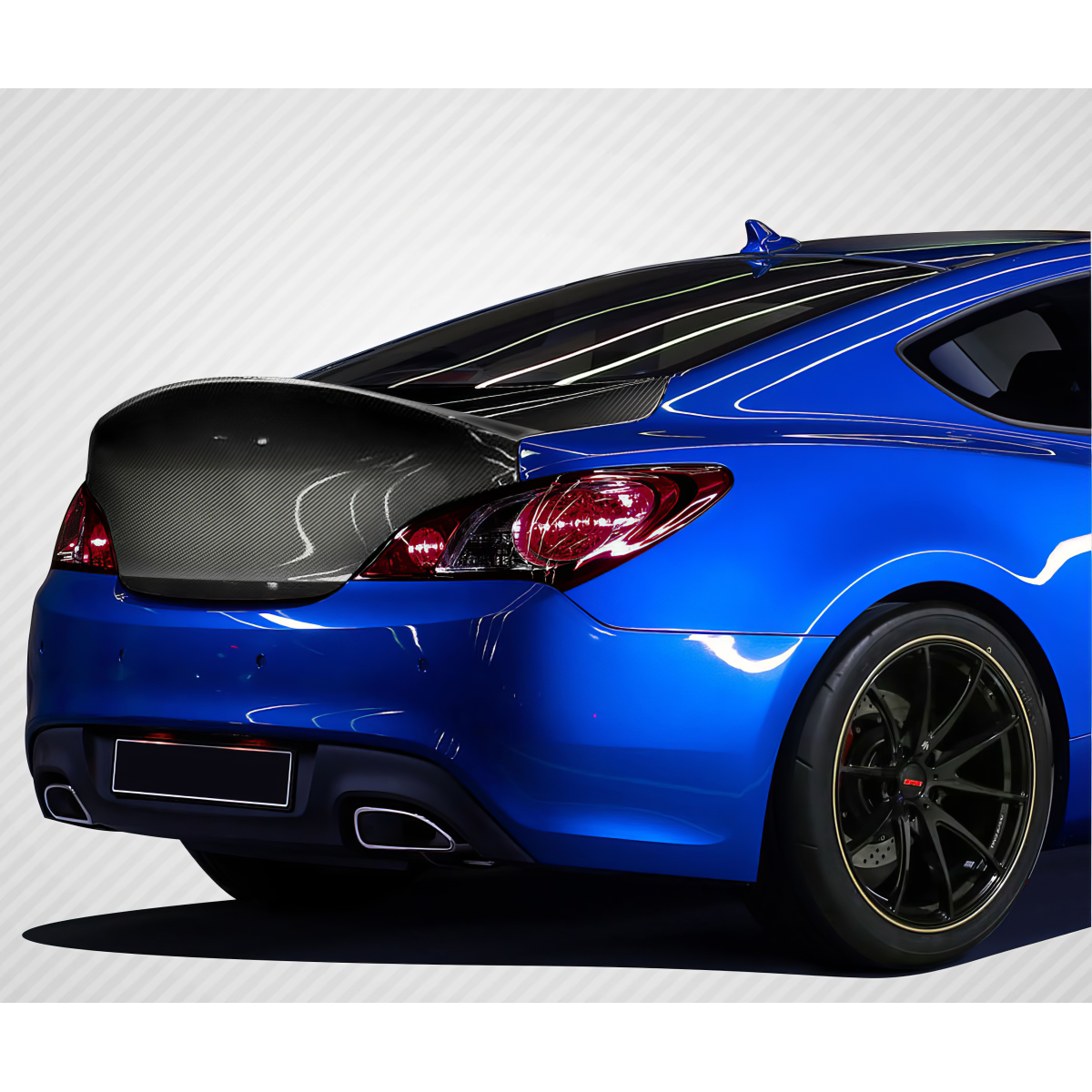 Modify your Genesis G70 2010 with our Exterior/Trunks - Rear angle view of vehicle part