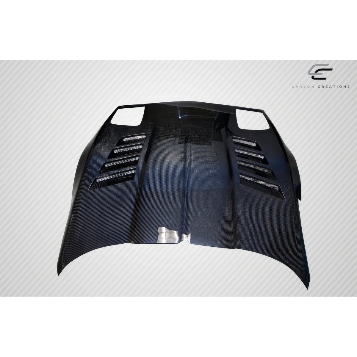 Modify your Chevrolet Corvette 1985 with our Exterior/Hoods - Part shown from top angle view