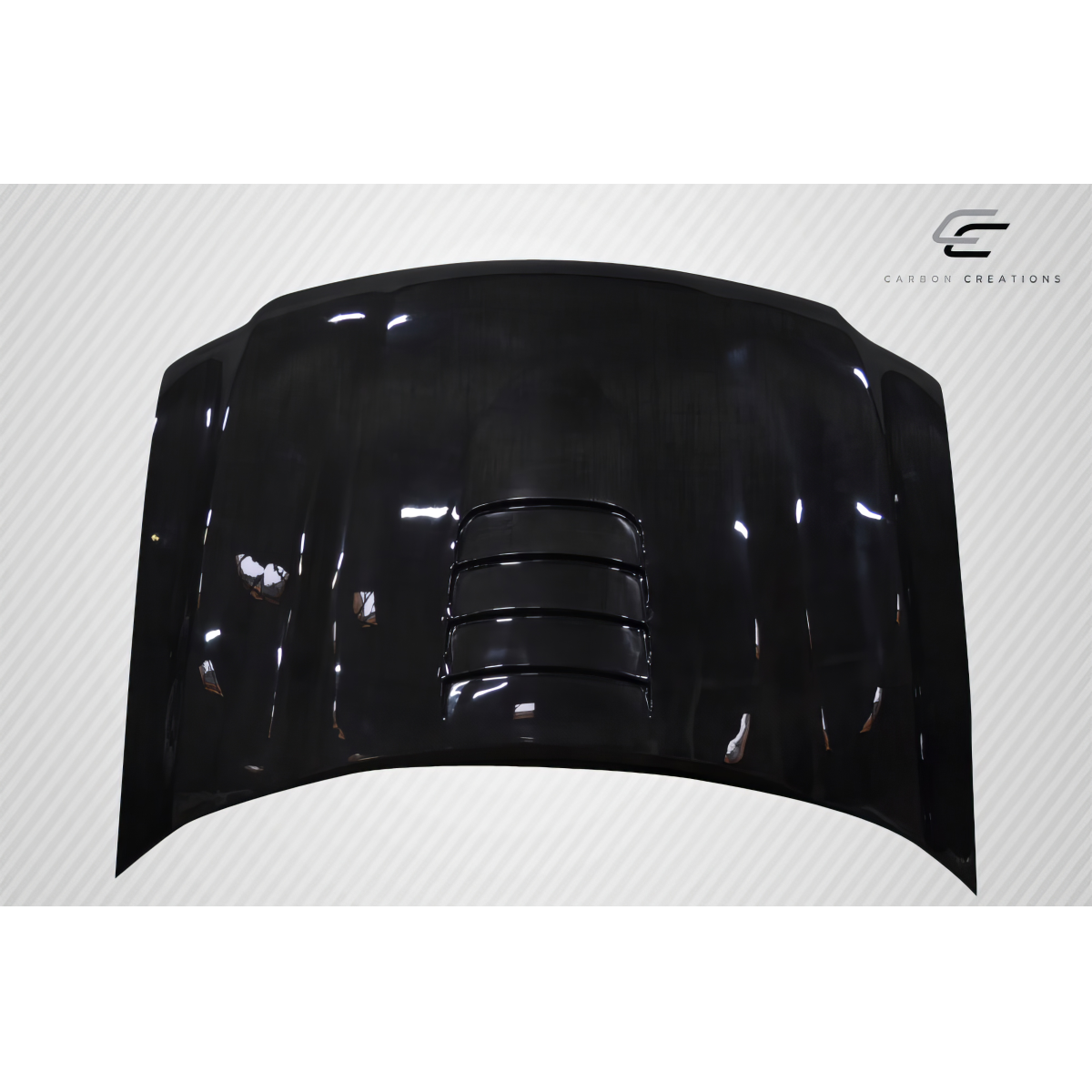 Modify your Ford F-150 1997 with our Exterior/Hoods - The part is seen from a top-down angle