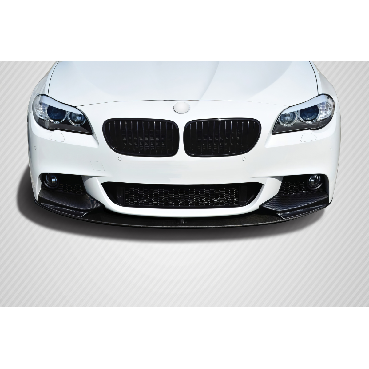 Modify your BMW 5-Series 2011 with our Exterior/Other Exterior - Front view at low angle showing front lip splitter