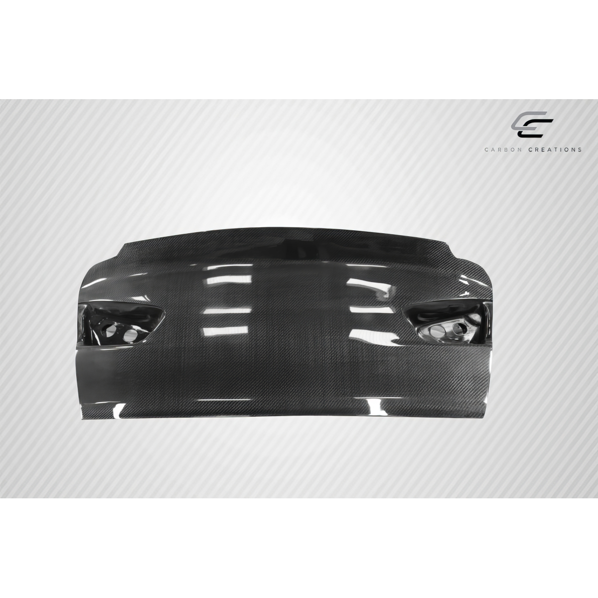 Modify your Mitsubishi Evolution 2008 with our Exterior/Trunks - Front view of the trunk part from a car