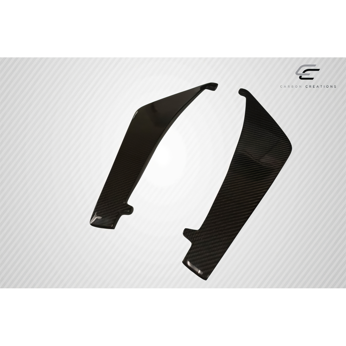 Modify your Chevrolet Corvette 2005 with our Exterior/Diffusers - Image shows parts angled from above